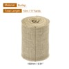 Unique Bargains Burlap Wired Soft Decorative Ribbon Trim for Gifts Wrapping - 2 of 4