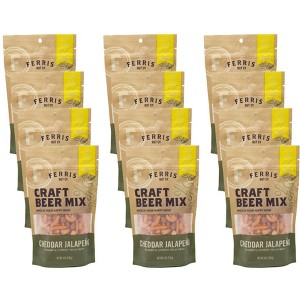 Ferris Nut Co. Craft Beer Cheddar Jalapeno Mix - Case of 12/6 oz - 1 of 3