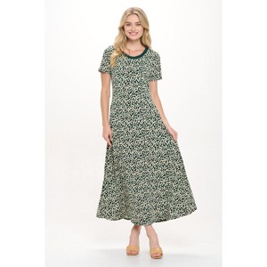 WEST K Women's Jenesis Crewneck T-Shirt A-line Dress with Pockets - 1 of 4