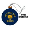 Fort Valley State University Wildcats Logo Wood Christmas Tree Holiday Ornament - 2 of 4