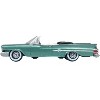 1961 Chrysler 300 Convertible Pinewood Green Metallic 1/87 (HO) Scale Diecast Model Car by Oxford Diecast - 2 of 4