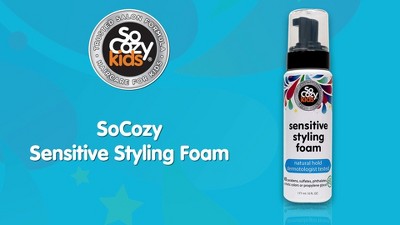 Socozy Sensitive Styling Foam - 6oz : Target