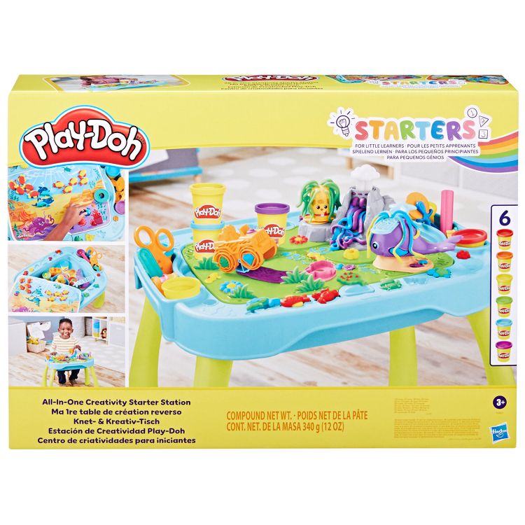 Play-Doh All-in-1 Creativity Starter Station Playset - 22pc, 1 of 13