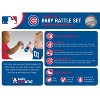 BabyFanatic Wood Rattle 2 Pack - MLB Chicago Cubs Baby Toy Set - 4 of 4