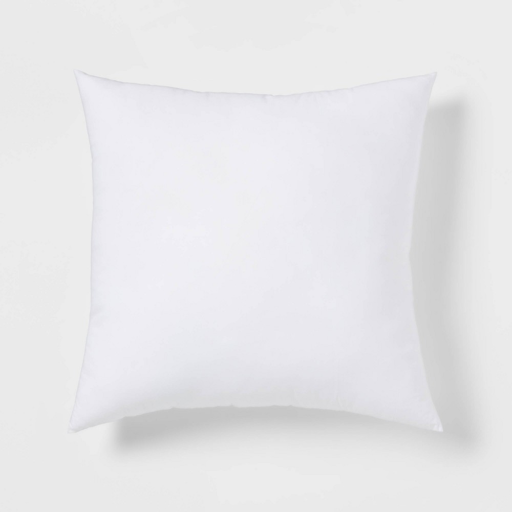Photos - Creativity Set / Science Kit 24"x24" Oversized Poly-Filled Square Throw Pillow Insert White - Threshold
