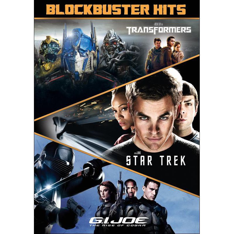Blockbuster Hits: Transformers/Star Trek/G.I. Joe: The Rise of Cobra (DVD), 1 of 2