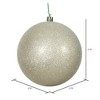 Vickerman Champagne Ball Ornament - 2 of 4