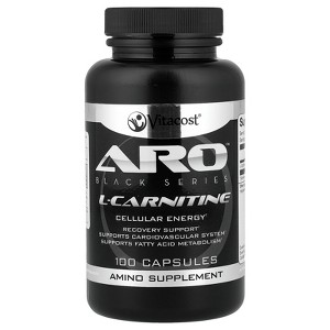 Vitacost ARO™ Black Series, L-Carnitine, 100 Capsules (500 mg per Capsule)  : Target