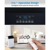 12000 Btus Portable Air Conditioners Built-in Dehumidifier Fan Mode - 2 of 4
