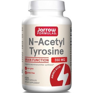 Jarrow Formulas, Inc. N-Acetyl Tyrosine 350 mg 120 Capsules - 1 of 2