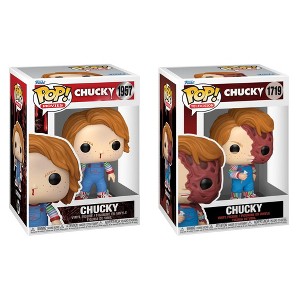 Funko Pop! 2 Pack Child's Play: Chucky #1957 & Melted Chucky 1719