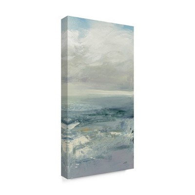 Trademark Fine Art -Julia Purinton 'Waves Iii Muted' Canvas Art