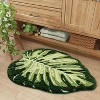 Attop Soft Fluffy Cute Bath Mat with Non Slip Backing, Washable Absorbent Bath Rug Quick Dry for Shower Floor - 3 of 4