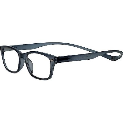 Magz Greenwich Magnetic Front Connecting Reading OR Blue Light Glasses OR Transition Photochromic in Rainbow Stripe Multi-Color Black