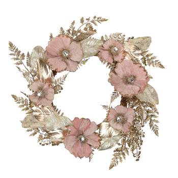 CWI Gifts Pink & White Wildflower Garland