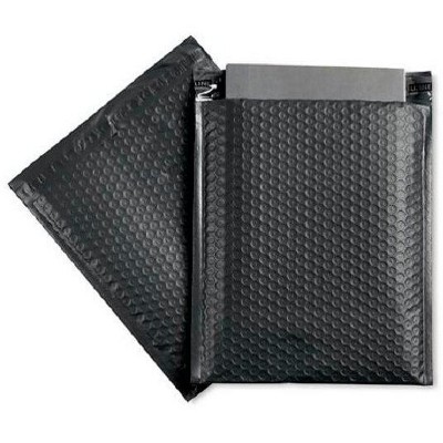 supplyhut 100 #2 8.5x12 Black Poly Bubble Padded Envelopes Mailers Shipping Case 8.5"x12"