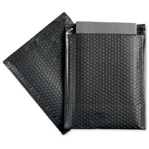 supplyhut 200 #2 8.5x12 Black Poly Bubble Padded Envelopes Mailers Shipping Case 8.5"x12" - 1 of 1