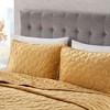 Sapphtopaz Bedding Comforter Set Elegant Velvet Cotton Geometric Quilting Quilt Set 3 Piece 1 Quilt, 2 Pillow Shams - 2 of 4