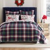 3-Piece Reversible Quilt Set, Cardinal Plaid, by Greenland Home Fashions - 3 of 4