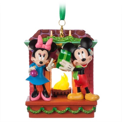 Disney Mickey Mouse & Friends Mickey Mouse and Minnie Mouse Christmas Tree Ornament - Disney store - image 1 of 4