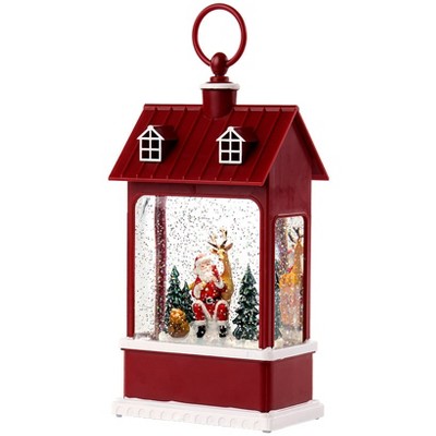 The Lakeside Collection Christmas Lighted Snowing Decor