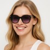 Anna-Kaci Women's Retro Cat Eye Chic Street Style Shades UV400 Sunglasses - 3 of 4