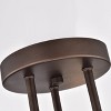 Chloe Lighting Ironclad Industrial 3 Light Oil Rubbed Bronze Semi-Flush Ceiling Fixture 21" Wide - 4 of 4