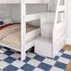 Modern Farmhouse Queen Over Queen Bunk Bed With Staircase - 4 of 4