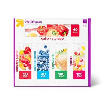 Food Storage Bags Variety Pack - Clear - 355ct - up & up™