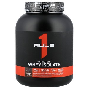 Rule One Proteins R1 Protein Powder Drink Mix, Chocolate Fudge, 5.01 lb (2.27 kg) - 1 of 4