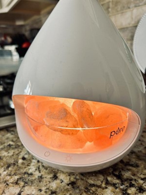 Crystal Himalayan Salt Rock Lamp And Ultrasonic Oil Diffuser