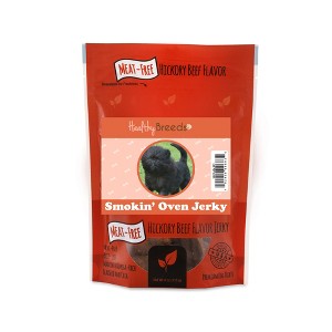Healthy Breeds Smokin' Oven Meat-Free Hickory Beef Flavor Jerky Dog Treats 4 oz - 1 of 1