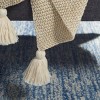 Mari Throw Blanket - THR235 - Beige/Gold - 50" x 60" - Safavieh - 4 of 4