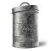 Amici Pet Retro Treats Storage Canister, 72 oz. , Galvanized Metal - 3 of 4