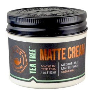 Gibs Tea Tree Matte Cream (4 oz) Matte Style, Healthy Scalp, The Tea Tree Upgrade. - 1 of 4