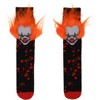 IT Pennywise The Clown Fuzzy Hair Character Design Horror Film Men's Crew Socks - 2 of 4