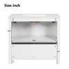 36" Vintage Bathroom Vanity with Ceramic Sink,Ample Storage for Small to Medium Bathrooms - 4 of 4