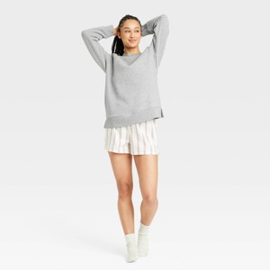 Women's Fleece Sweatshirt - Colsie™ - 1 of 3