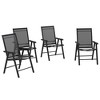 PAGED Set of 2 Patio Dining Chairs,Modern Rattan Outdoor Dining Chairs with Cushion and Backrest,Chairs Suitable for Patio,Garden - 4 of 4