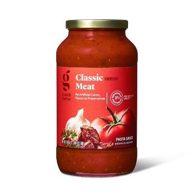Classic Flavored with Meat Pasta Sauce - 24oz - Good & Gather™