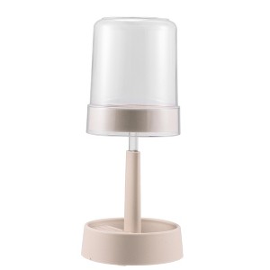 Unique Bargains Adjustable Toothbrush Holder with Cover for Bathroom Electric Toothbrush Holder 10.63" 1 Pc - 1 of 4