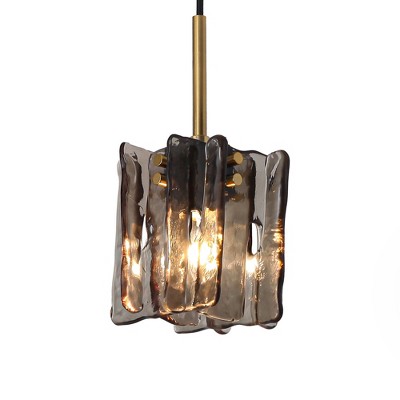 Parrot Uncle 5" Modern 1-Light Gold Pendant Ceiling Light