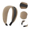 Unique Bargains Women's Wide-side Headband 5.91"x4.33" 1 Pc - 3 of 4