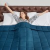 Inhand Weighted Blanket (Queen 60"x80") - Cooling Heavy Blanket with Glass Beads - All-Season Breathable Soft Comfort Microfiber Blanket - 2 of 4
