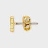 Bijoux Sport by Luv Aj MLB Gold Logo Stud Earrings - 2 of 3