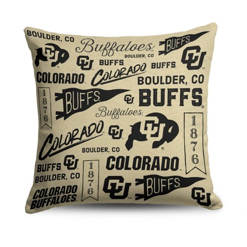 NCAA Colorado Buffaloes Mapping Woven Pillow - image 1 of 4