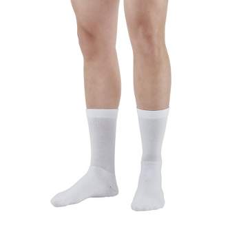 Futuro Anti-Embolism Stocking, Thigh Length, Closed Toe White Large,  Regular