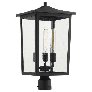 Quorum Lighting Riverside Outdoor Pendant, 3 Lights, Noir Finish - 1 of 1