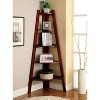 24/7 Shop At Home 63.25 Lynch 5 Shelf Corner Bookcase  " - 2 of 4
