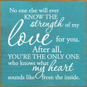 Slickblue Wood Sign with Quote – Rustic Decor, "You Know My Heart" Saying, 7x7, Multicolor Options - 1 of 3